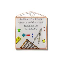 Köszönetajándék matek tanárnak 