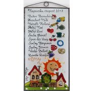 Abschiedsgeschenk Kindergarten Glasbild 