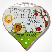 "Köszönök mindent!" Csigás