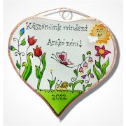 "Köszönök mindent!" Virágos lepkés