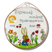 Gruppenlogo Abschiedsgeschenk für Kindergärtnerinnen mit Zeichen