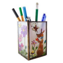Kutyás, cicás ceruzatartó