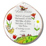 Tulpe Göttlicher Haussegen - Glasbilder, Glasmalerei 