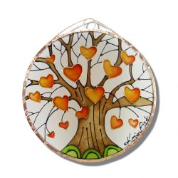 Frühlingsliebe Glasmalerei