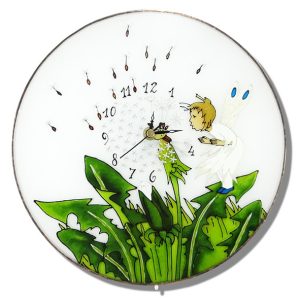 Feenhafte Wanduhr modern