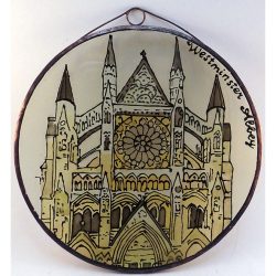 Westminster Abbey Glasbild, Glasmalerei 