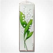 Maiglöckchen Glasbilder, Glasmalerei 