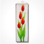 Tulpe Glasbilder, Glasmalerei